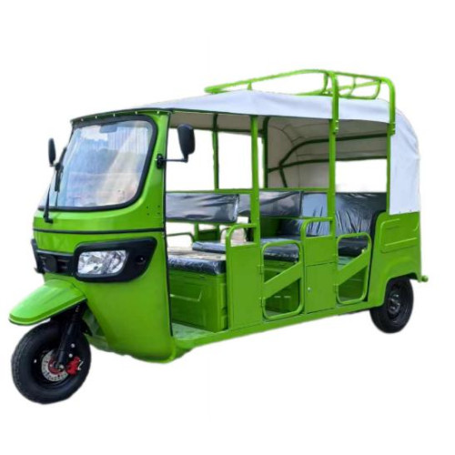 Electric Tricycle Passenger Tuk Tuk With Roof Rack...