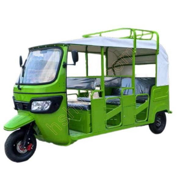 Electric Tricycle Passenger Tuk Tuk With Roof Rack...