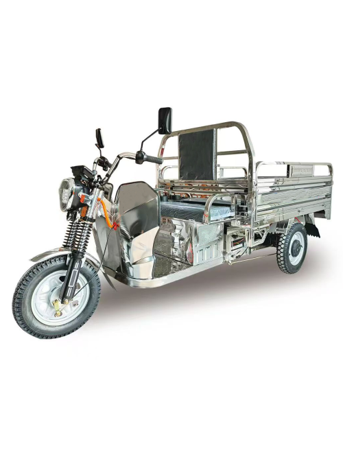 1.6M Stainless Steel Electric Tricycle