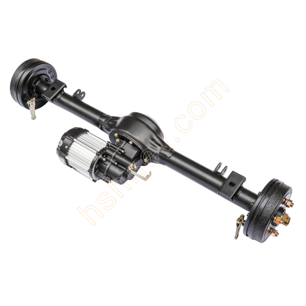 Integrated 180 Drum Brake rear axle
