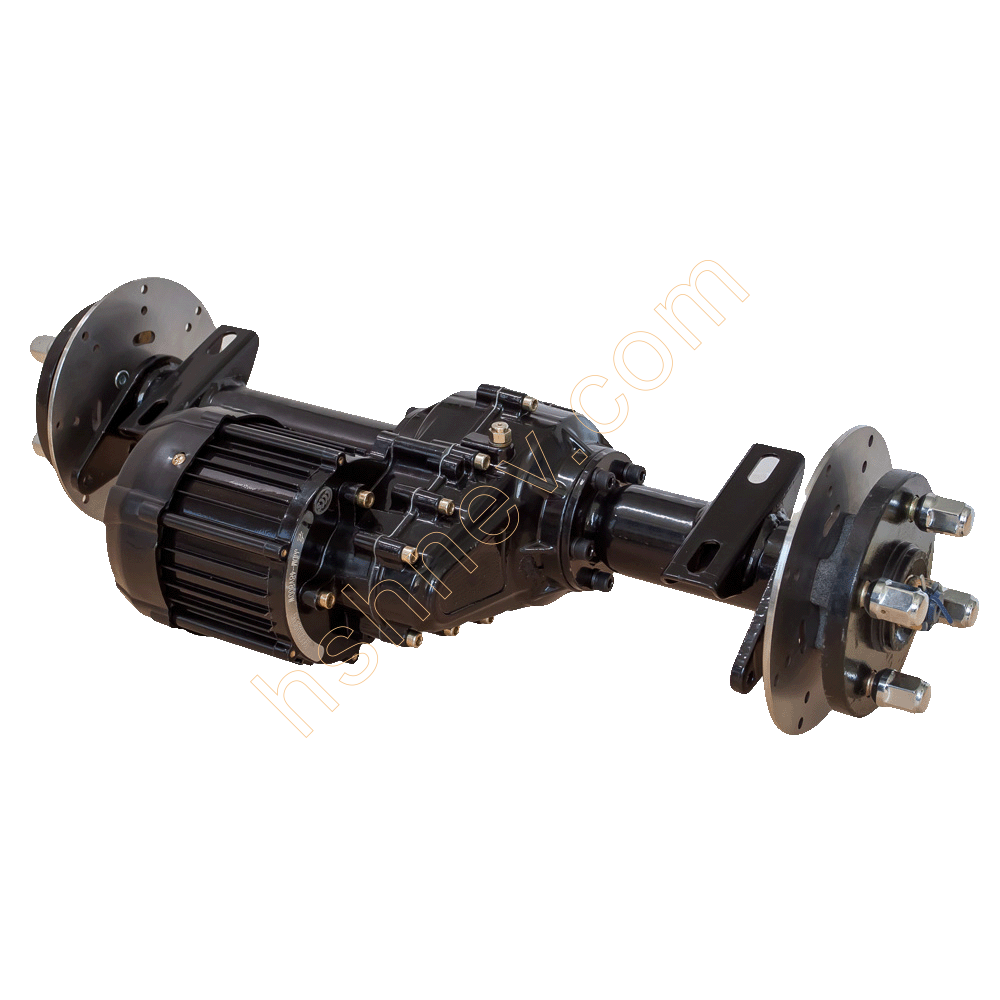 Split dis brake rear axle