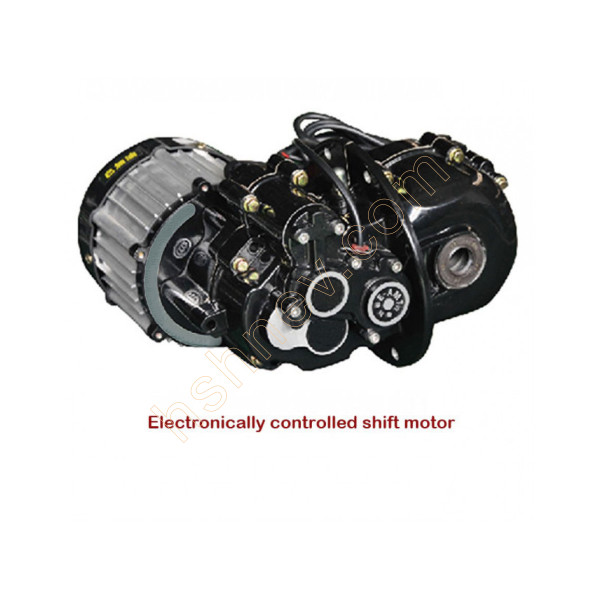 Electronically controlled shift motor