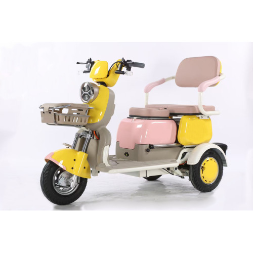 Electric Adult Leisure Tricycle Folding Design