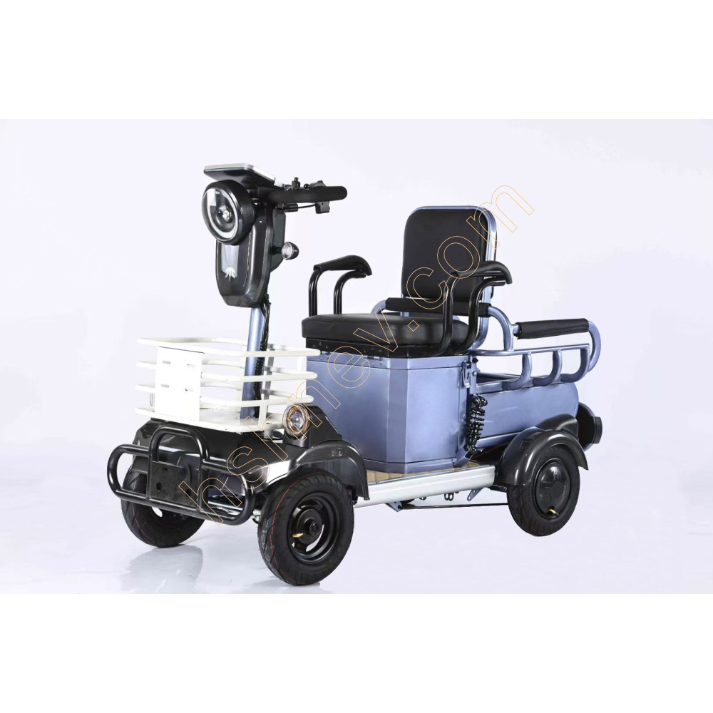 Mini 4-Wheels Electric Leisure Vehicle With Small Cargo