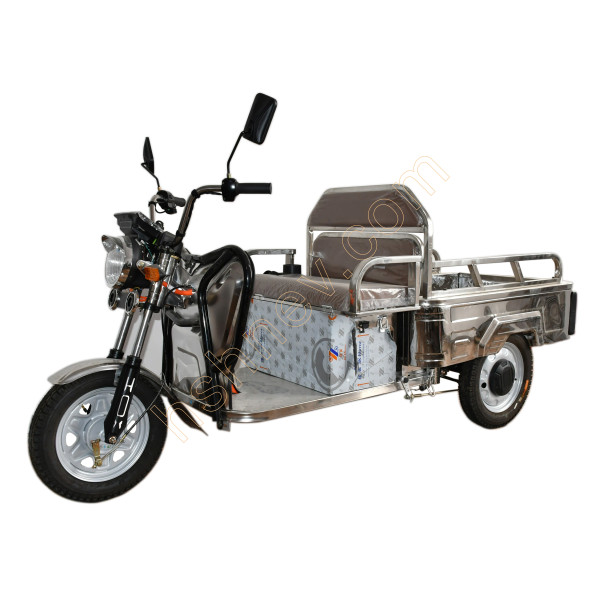 1.1M Small Stainless Steel Electric Tricycle
