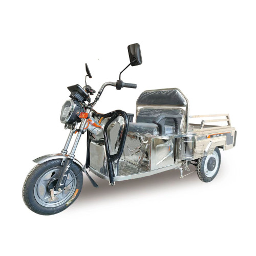 1.1M Stainless Steel Electric Tricycle