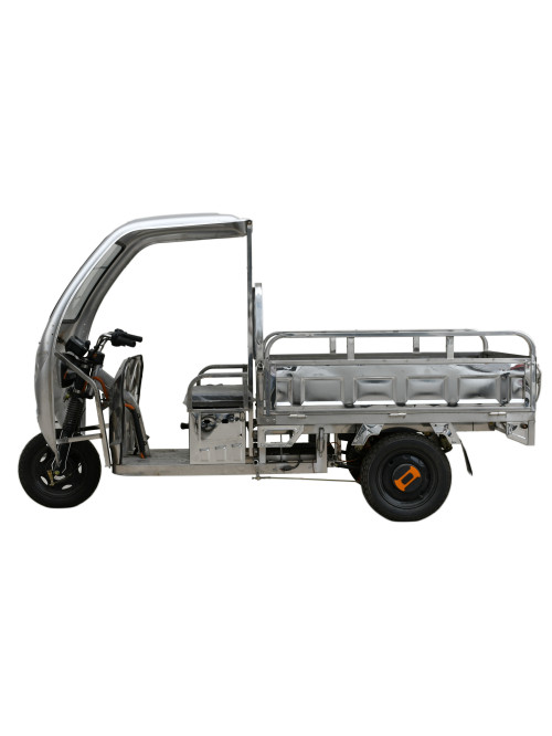 1.5M Stainless Steel Electric Cargo Tricycle With ...