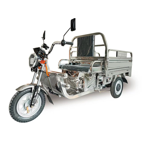 1.6M Electric Fully Stainless Steel Cargo Tricycle