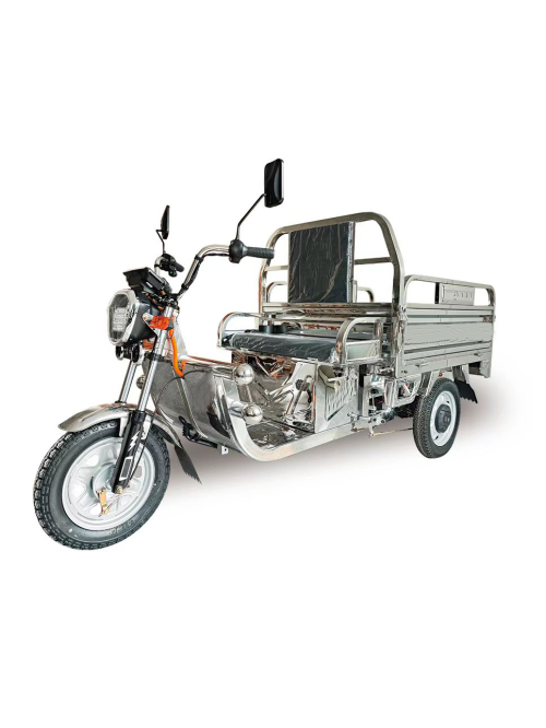 1.6M Electric Fully Stainless Steel Cargo Tricycle